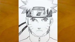 How to Draw Naruto Uzumaki | Step-by-Step Sketching Process