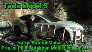 Harga Baterai Mahal.. Mending Ledakkan Mobil Listrik Tesla..