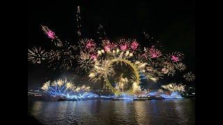 New Year's Eve 2023 London Fireworks Display From the River Thames - Incredible Experience and Views