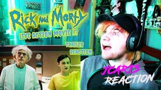 TRAILER REACTION: RICK AND MORTY Live Action promo with Christopher Lloyd and Jaeden Martell