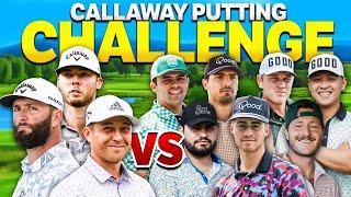 Short Game Golf Challenge W/ Jon Rahm Xander & Sam Burns