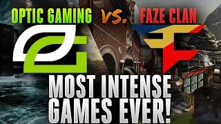 OpTic Gaming vs. FaZe Clan - Most Intense Games EVER