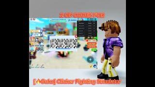2 OP CODES FOR [ Guko] Clicker Fighting Simulator!