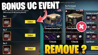 GOOGLE PLAY REWARD FEST EVENT BGMI / BGMI NEXT UC UP EVENT / 75 RS GROWTH PACK REMOVE