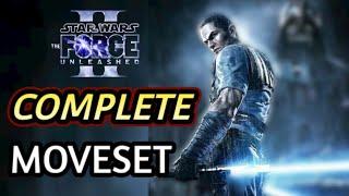 Star Wars The Force Unleashed 2: Moveset Showcase
