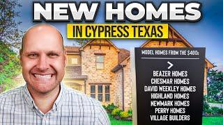 Brand New Homes in Cypress Texas! A Popular Houston Suburb