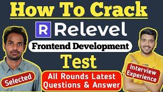 How To Crack Relevel Frontend Development Test ? Relevel Exam | Relevel Test Experience & Syllabus