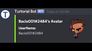 Discord.js | Make your own Avatar command | embed explanation/example!