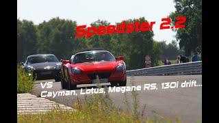 Circuit Fay de Bretagne - Opel Speedster 2.2 190ch VS Cayman, Lotus, Megane RS, 130i Drift !