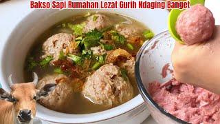 BAKSO SAPI RUMAHAN LENGKAP DENGAN KUAH KALDU GURIH TANPA BALUNGAN ️️