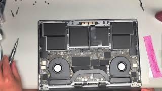 2019 16" Inch MacBook Pro A2141 Disassembly Screen Replacement Repair How to Guide Tutorial