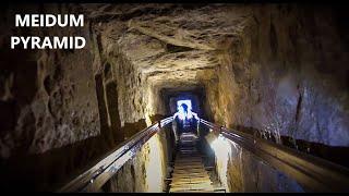 Inside The Second Oldest Pyramid and Mastaba 17 | Meidum, Egypt