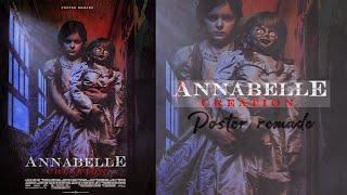 Annabelle Poster Remade | Photoshop Tutorial | Annabelle Creation