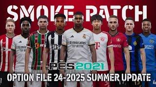 PES 2021 | Next Season Patch 2024 - UPDATE OPTION FILE 2024 PS4 PS5 PC