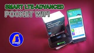 SMART LTE-ADVANCED POCKET WIFI with SMARTBRO UNBOXING & TESTING [ Tagalog ]