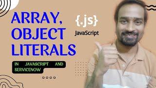 Array Literal and Object Literal in JavaScript | Engineer Vineet Jajodia