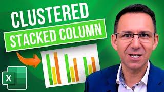 How To Create A Clustered Stacked Column Chart In Excel