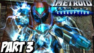 "PED SUIT ACQUIRED" METROID PRIME 3 CORRUPTION Playthrough Gameplay Part 3 (PRIMEHACK)