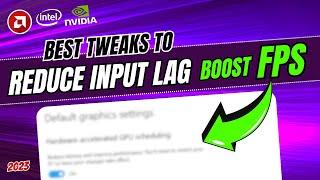 5 Settings to Boost FPS & Lower Input Latency In ANY Game (NEW Tweaks)