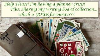 Planner Crisis & Traveler's Company Writing Board Collection Share :-)