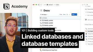 Improve database usage with linked views and custom templates