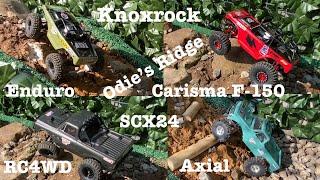 Knoxrock “Odie’s Ridge”. Axial SCX24/Carisma/Enduro. Deadbolt/Gladiator/C10.