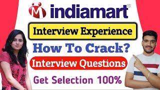 Indiamart Interview Experience 2021 | How To Crack Indiamart Interview ?Indiamart Interview Question