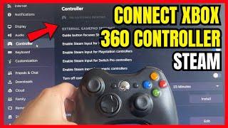 Steam: How to Connect Xbox 360 Controller With Bluetooth on PC Tutorial! (100% Working)