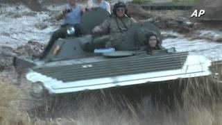 military vehicles in action (BMP,Tatra,ZIL,GAZ,Ural,BTR)
