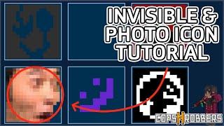 HOW TO GET AN INVISIBLE/PHOTO ICON IN COPS N ROBBERS! [PRO PROFILE PICTURE GUIDE]