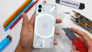 Nothing Phone (1) Durability Test! - Here Goes Nothing...