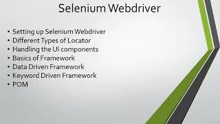 BDD with Selenium Webdriver and Specflow using C# - learn Selenium WebDriver