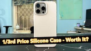 Elago Silicone Case (Stone) - iPhone 15 Pro // Better Than Apple?