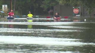 500 people rescued in Sarasota County from flood waters in the Pinecraft area