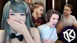 Emiru reacts to Best Twitch Fails Compilation 145 ( xQc, 39Daph... ) by Top Kek