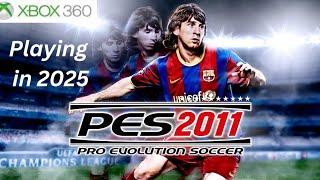 PES 2011 Xbox 360 Playing in 2025