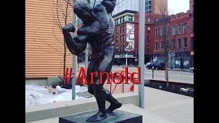 Arnold Schwarzenegger Statue Columbus Ohio Arnold Classic 2017 Filmic Pro Iphone