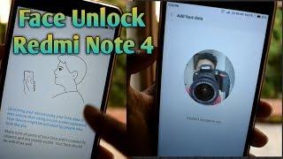 How To Get Face Unlock In Redmi Note 4