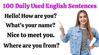 Learn English Sentences with Kids |DailyUse English Sentences |Speak EnglishSentences For Kids