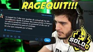 ELMILLOR ABANDONA EL SOLOQ CHALLENGE 3 DIAS ANTES SUS MEJORES MOMENTOS #20