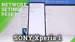 How to Reset Network Settings in SONY Xperia 1 – Fix Connection Problems