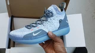 KD 11 Cool Grey Shoe Quick Unboxing