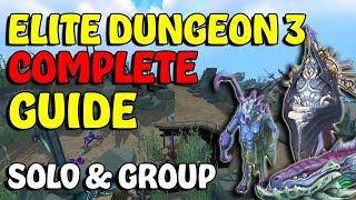 A Complete Guide To Elite Dungeon 3 (Shadow Reef) - Solo & Group - 2021