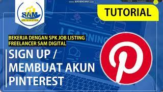 TUTORIAL Cara Buat Akun Baru Pinterest 2024