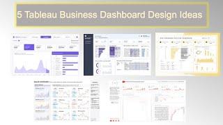 5 Tableau KPI Dashboard Design Ideas for Business Projects -  November 22