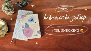 How I decorated my Hobonichi for 2025 + TSL Cover!