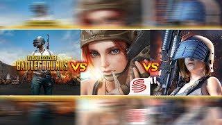  PUBG Mobile VS Rules Of Survival VS Hopeless Land  COMPARISON - The Best Series EP-1