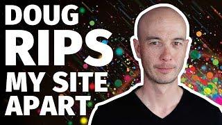 Doug Cunnington TEARS DOWN My AFFILIATE MARKETING WEBSITE