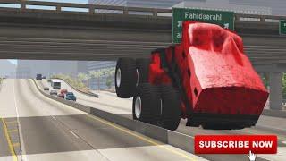 Giants Machines Crushes Cars - Beamng drive #Shorts