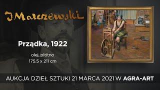 Prządka - arcydzieło J. Malczewskiego na aukcji Agra-Art: Opowieść o obrazie